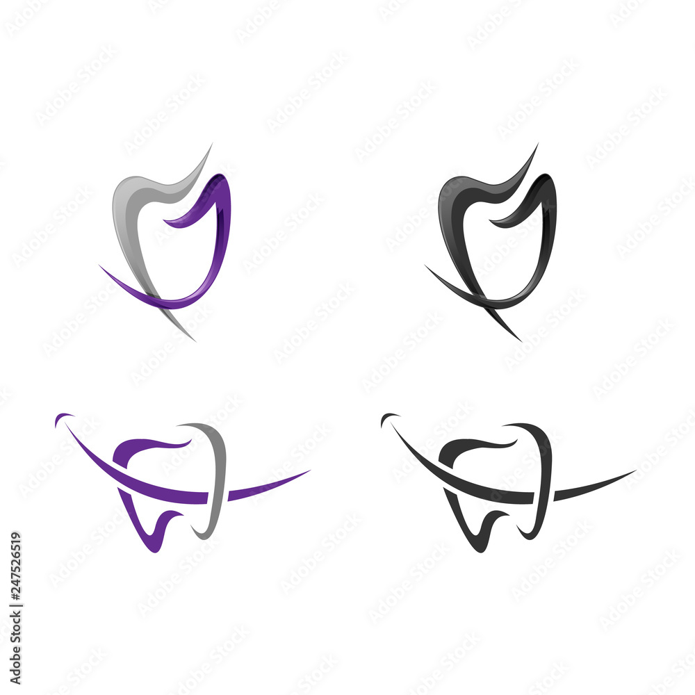 Tooth Vector logo Template. Medical Design Logo. Dentist Office Icon. Oral Care Dental and Clinic Tooth Logotype Tooth Vector logo Template. Medical Design Logo. Dentist Office Icon. Oral Care Dental and Clinic Tooth Logotype