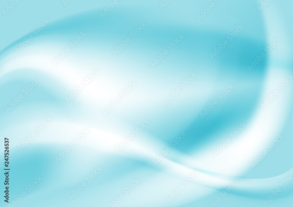 Abstract bright blue wavy background Abstract bright blue wavy background