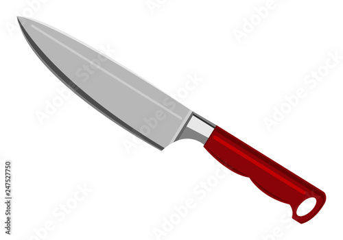 Sharp stainless steel knife
