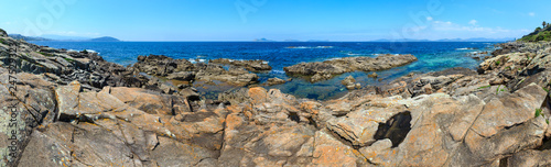 Atlantic rocky coast (Galicia, Spain).