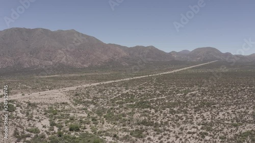 Aerial, Landscapes Around Angulos, Argentina photo