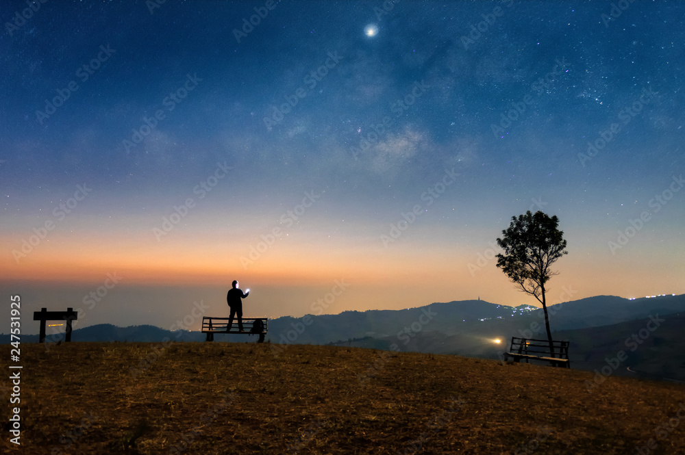 Milky Way at Ban Rong Kla Viewpoint