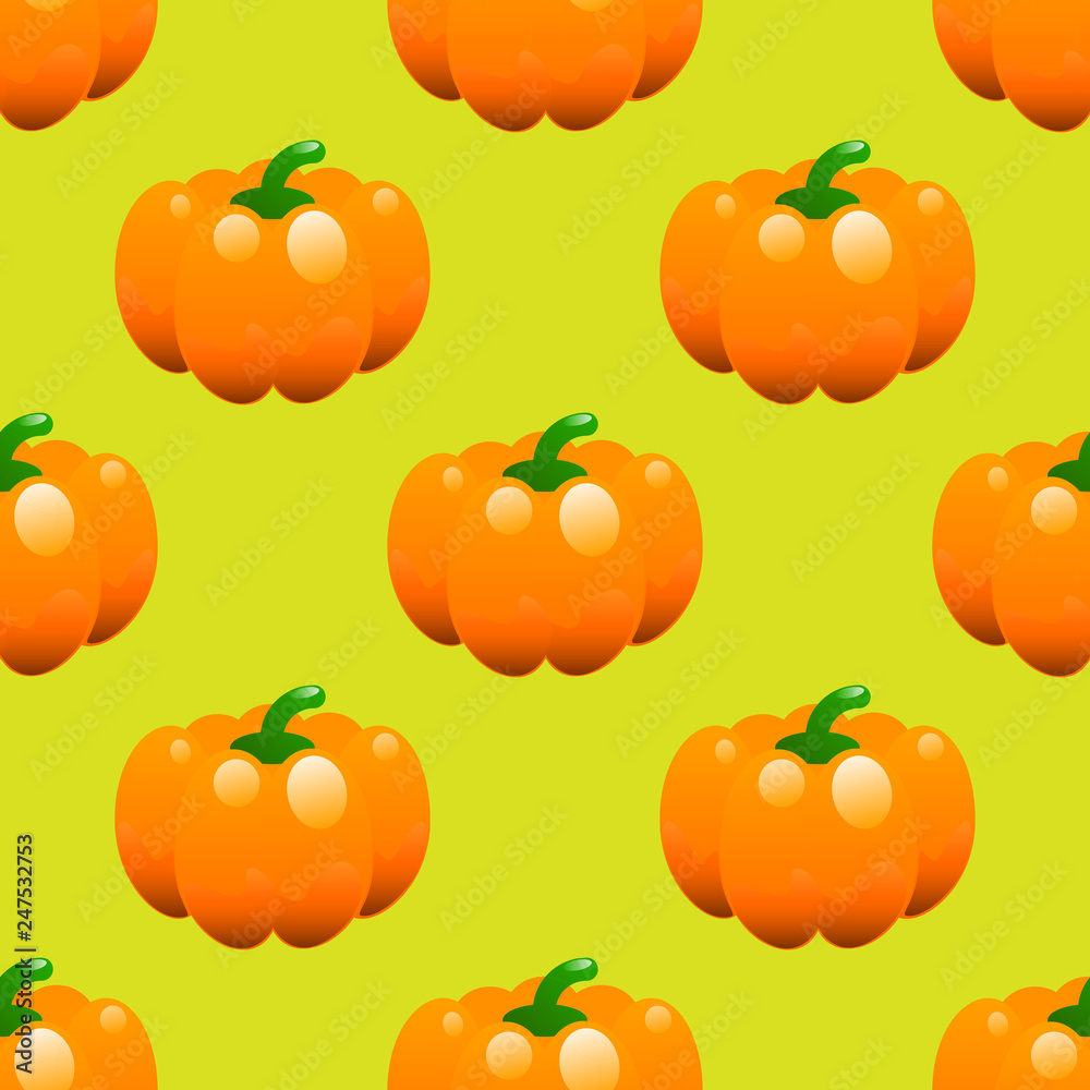 Pumpkin seamless pattern Pumpkin seamless pattern