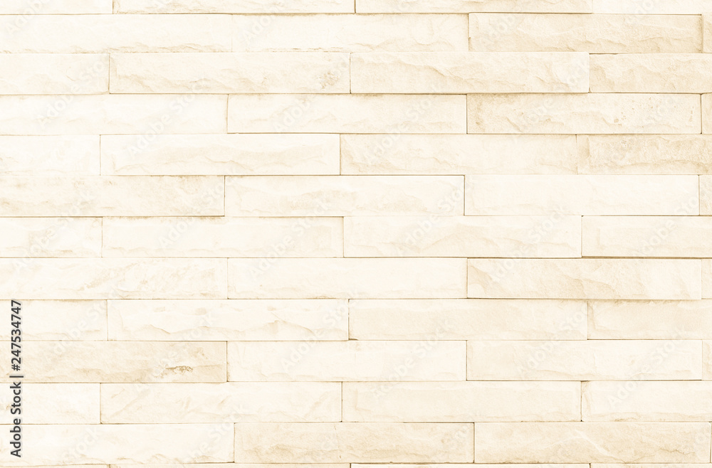 Seamless Natural pattern of decorative brick sandstone wall.