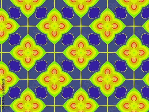 Luxury background with decorative geometric ornament. Retro creative design. geometric pattern in floral style. Simple fashion fabric print. 