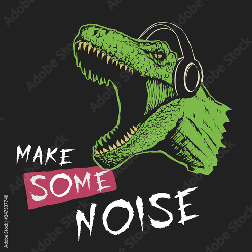 tyrannosaur music fan