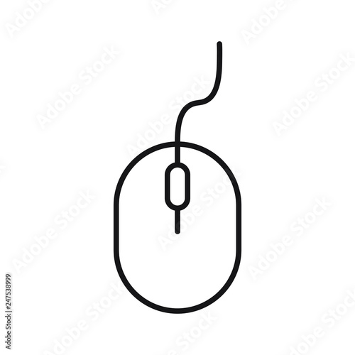 PC mouse icon. Computer mouse icon, Element of business icon for mobile concept and web apps.