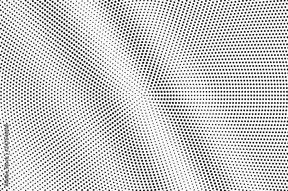 Black on white contrast halftone texture. Diagonal dotwork gradient. Dotted vector background Black on white contrast halftone texture. Diagonal dotwork gradient. Dotted vector background