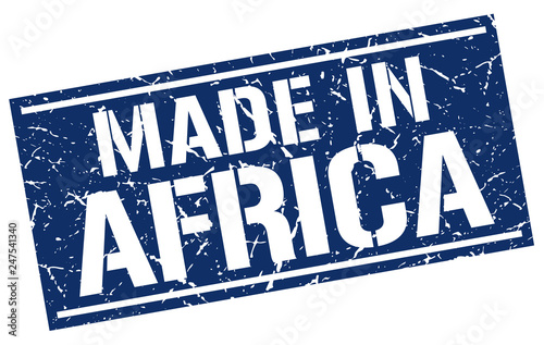 made in Africa stamp