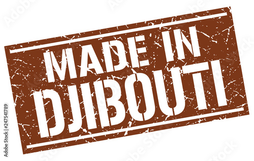 made in Djibouti stamp