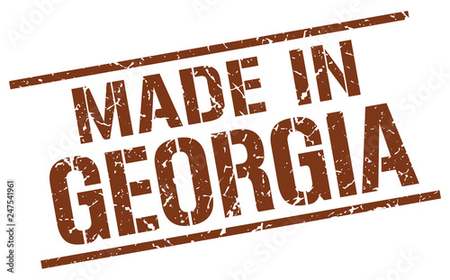 made in Georgia stamp