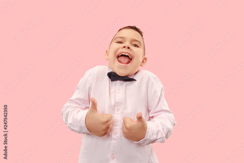 I won. Winning success happy man celebrating being a winner. Dynamic image of caucasian male model on pink studio background. Victory, delight concept. Human facial emotions concept. Trendy colors I won. Winning success happy man celebrating being a winner. Dynamic image of caucasian male model on pink studio background. Victory, delight concept. Human facial emotions concept. Trendy colors