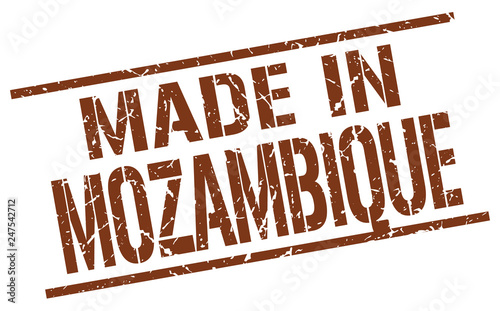 made in Mozambique stamp
