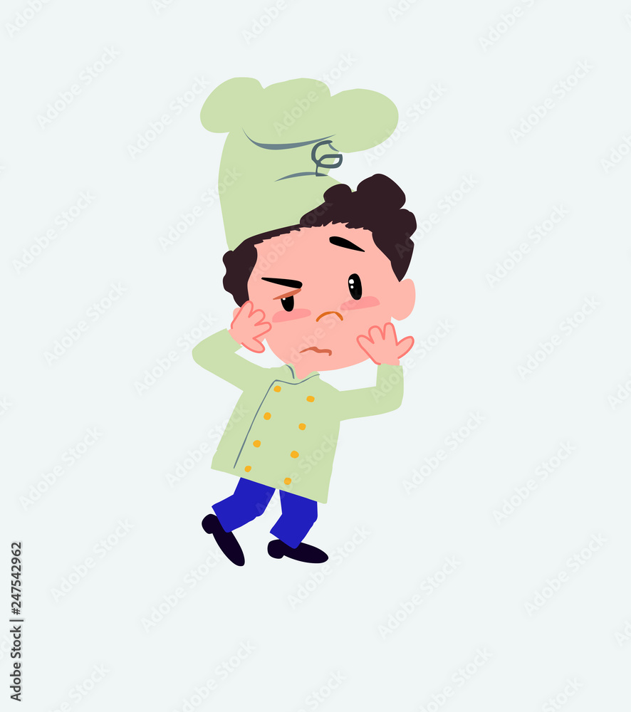 Chef something sick and dizzy. Chef something sick and dizzy.