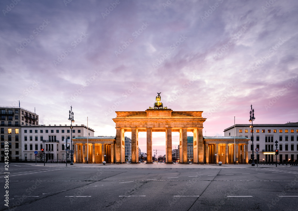 Obraz premium Brandenburg gate Berlin Germany