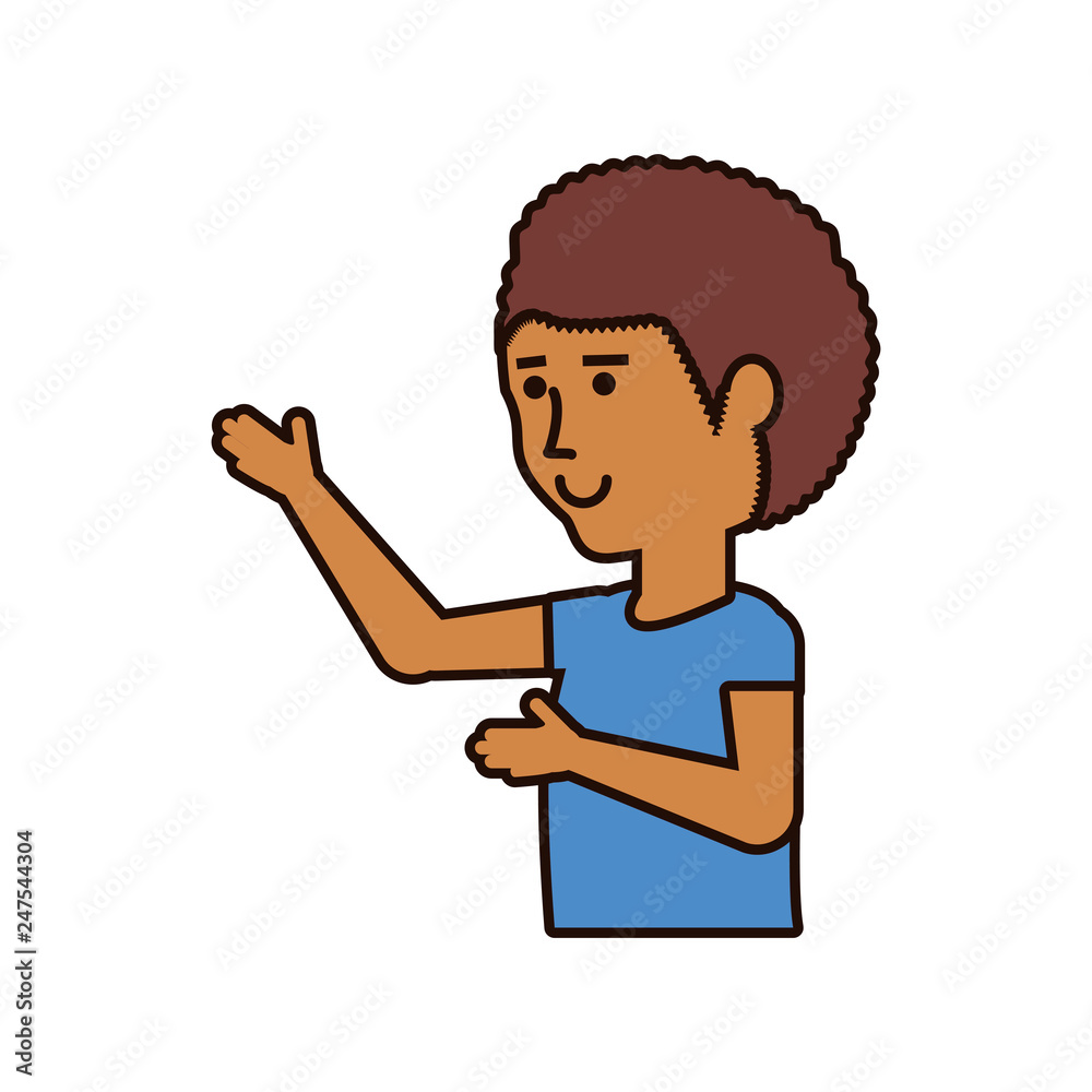 young man avatar character young man avatar character
