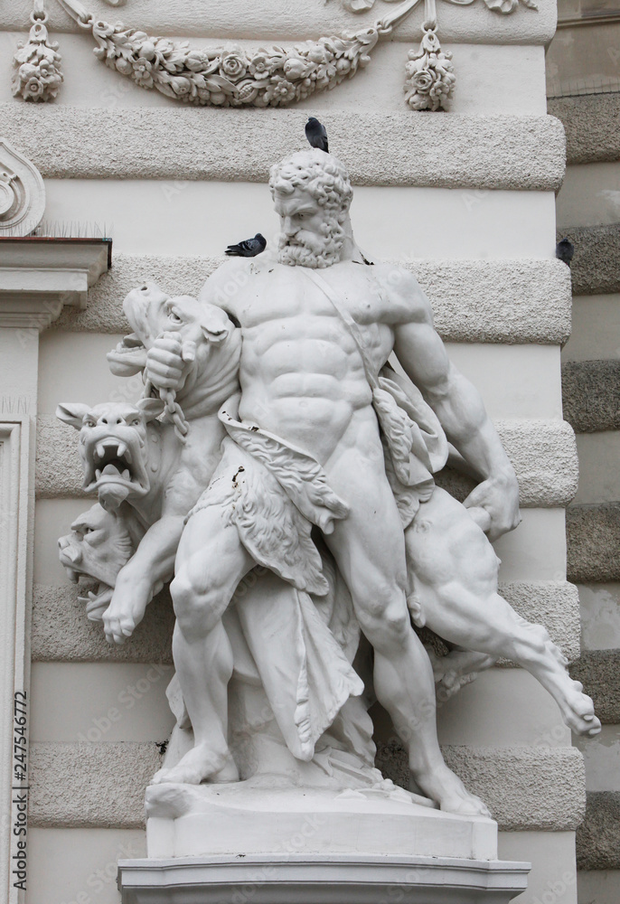 Hercules and Cerberus, Hofburg, Vienna