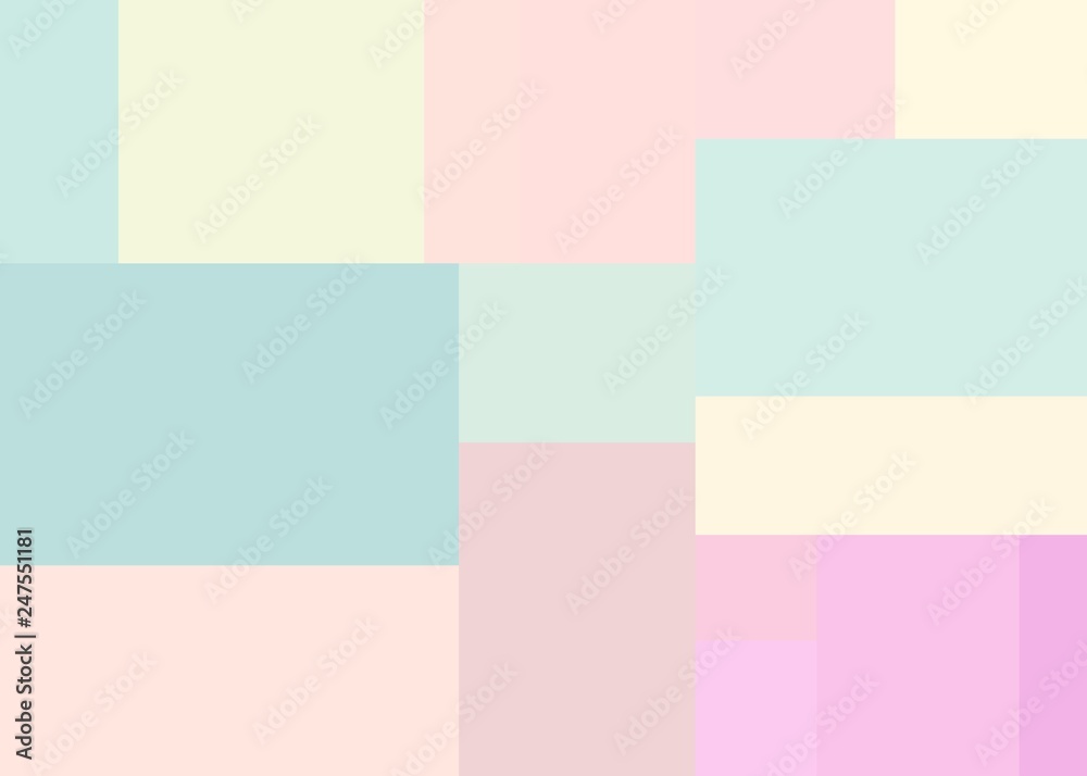 paint- like geometric fractal style square shape abstract background with watercolor texture paint- like geometric fractal style square shape abstract background with watercolor texture