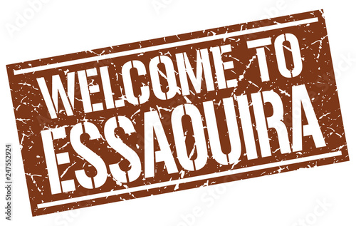 welcome to Essaouira stamp