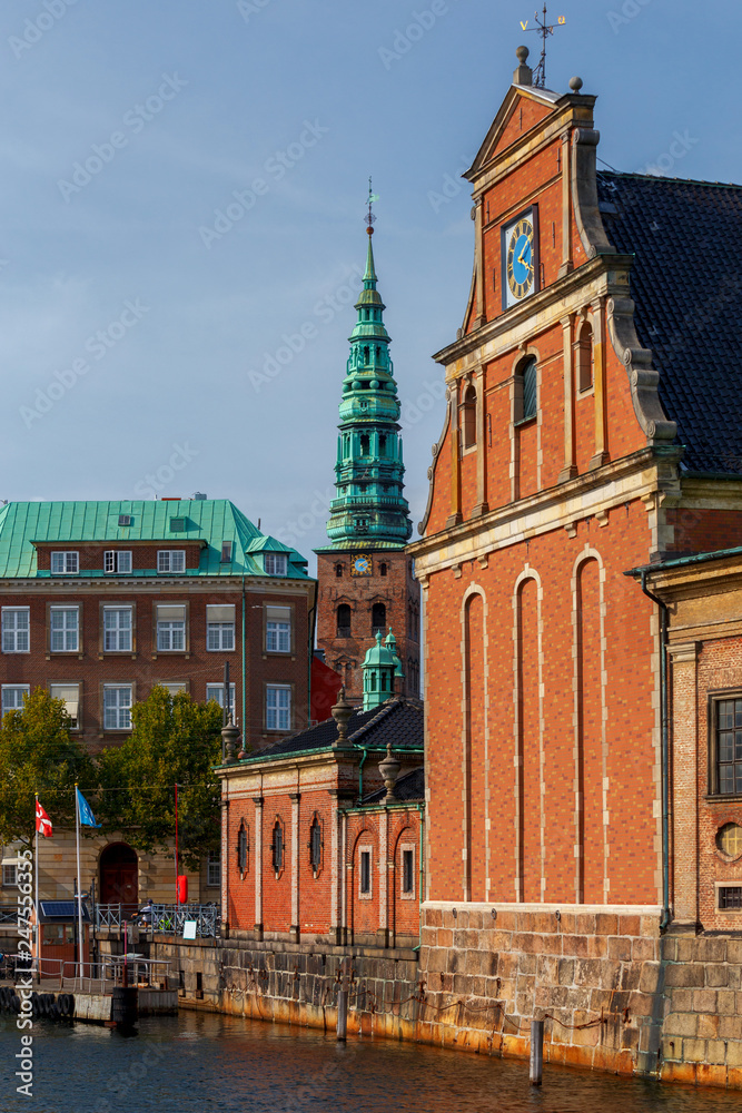 Obraz premium Copenhagen. Church of St. Nicholas.