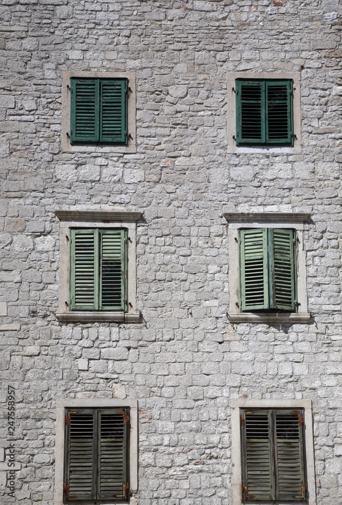 Ancient building in Sibenik, Croatia Ancient building in Sibenik, Croatia