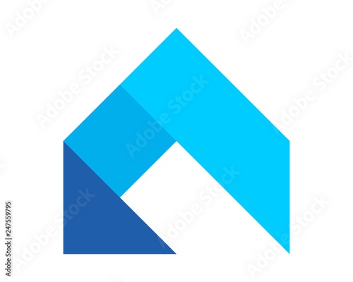 simple logo house,real estate