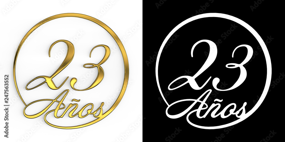 Spanish Golden number twenty-three years