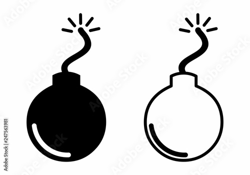 Icons of bombs