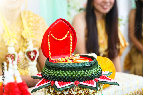 Canvastavla The Dowry Marriage Thai wedding ceremony.
