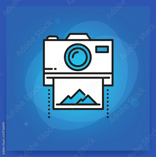CAMERA LINE ICON