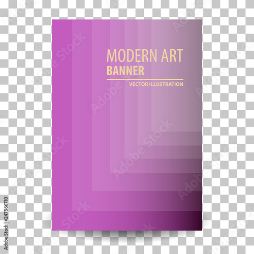 Unique artistic summer card with bright gradient background,shapes and geometric elements in memphis style.Abstract design cards perfect for prints,flyers,banners,invitations,special offer and more.