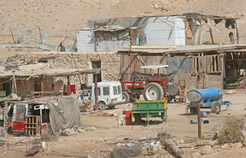 Village in Judea desert, Israel