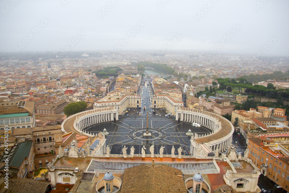 View from St. Peter's Basilica, Vatican