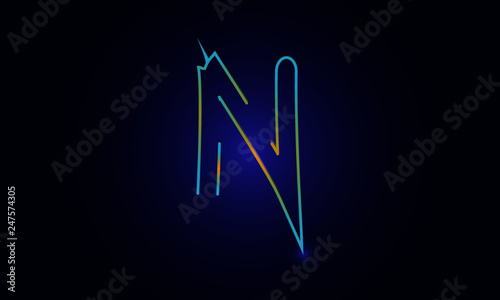 N letter Logo