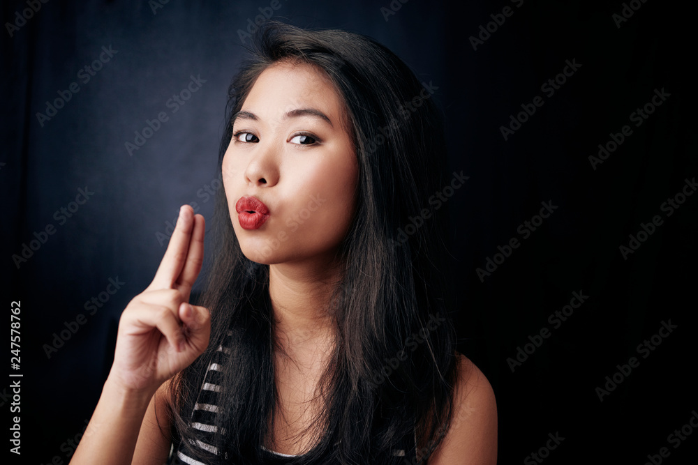 Confident Asian woman Confident Asian woman