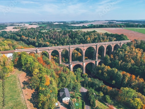 Obraz na płótnie Gohrener Viadukt, Germany w salonie