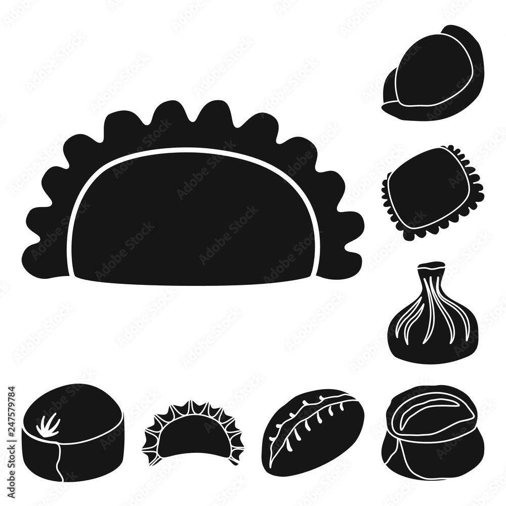 Vector illustration of cuisine and appetizer icon. Set of cuisine and food vector icon for stock. Vector illustration of cuisine and appetizer icon. Set of cuisine and food vector icon for stock.