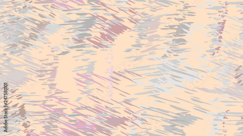 Abstract pattern of chaotic color strokes, dots, scratches. Element for creative design of packaging, tile, textile, background, wallpaper, cover. Brush strokes, strokes, streaks of paint.