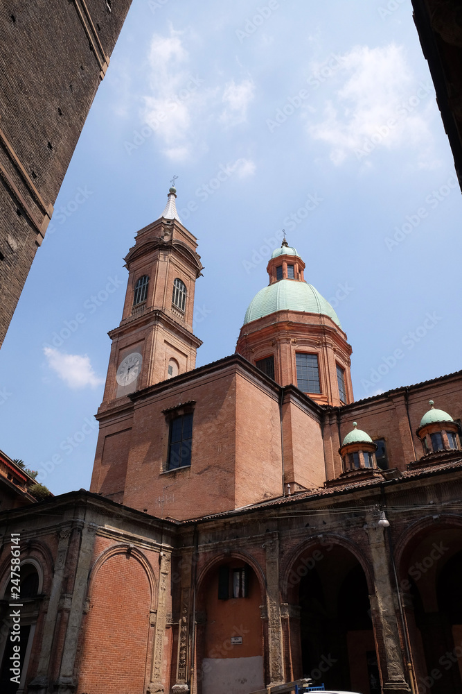 Saint Bartholomew church in Bologna, Italy