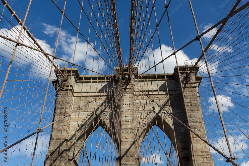 Fototapeta premium Brooklyn Bridge, New York City, USA