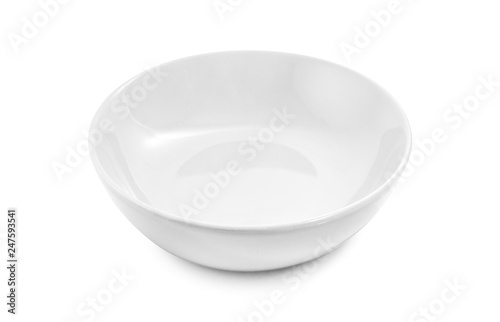 bowl on white background