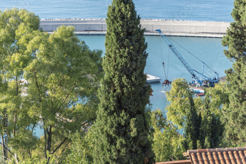 Italia Liguria Ventimiglia costruzione porto