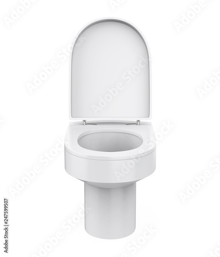 Toilet Bowl Isolated
