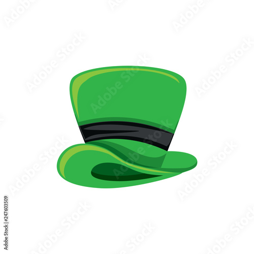 leprechaun hat isolated icon