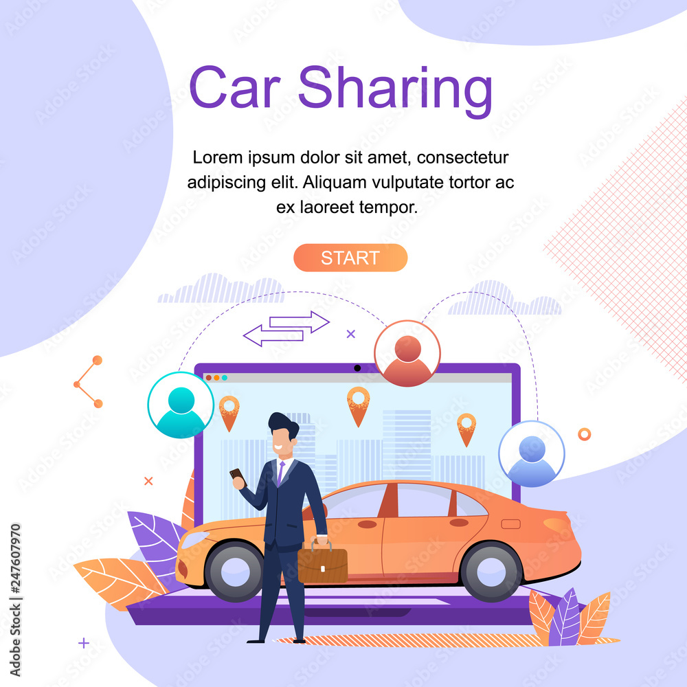 Car Sharing. Online Travel Search Services. App. Car Sharing. Online Travel Search Services. App.