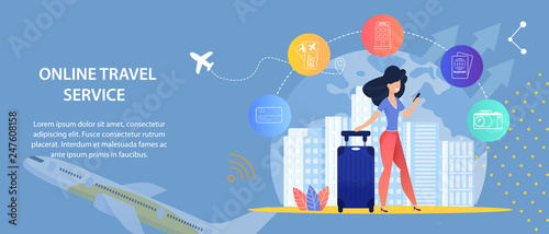 Online Travel Service. Online Journey Agencies.