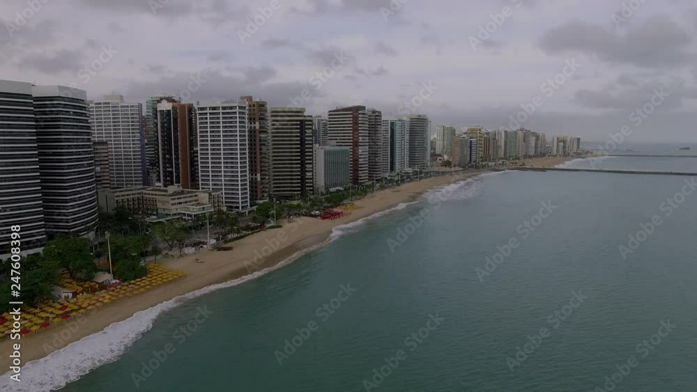Travel memories. Travel memories of the city of Fortaleza, state of Ceara Brazil South America. Travel theme. Places to visit and remember. 