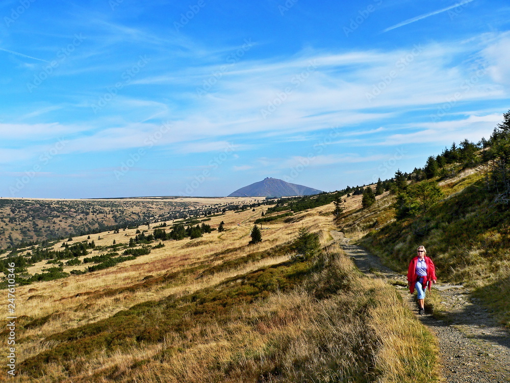 Czech Republic-view  from Weber's journey of the top of Snezka in Giant Mountains