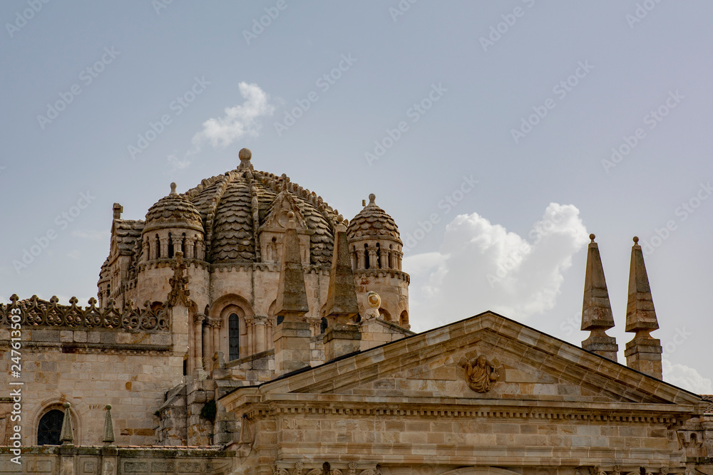 Dome of the cathedral in Zamora