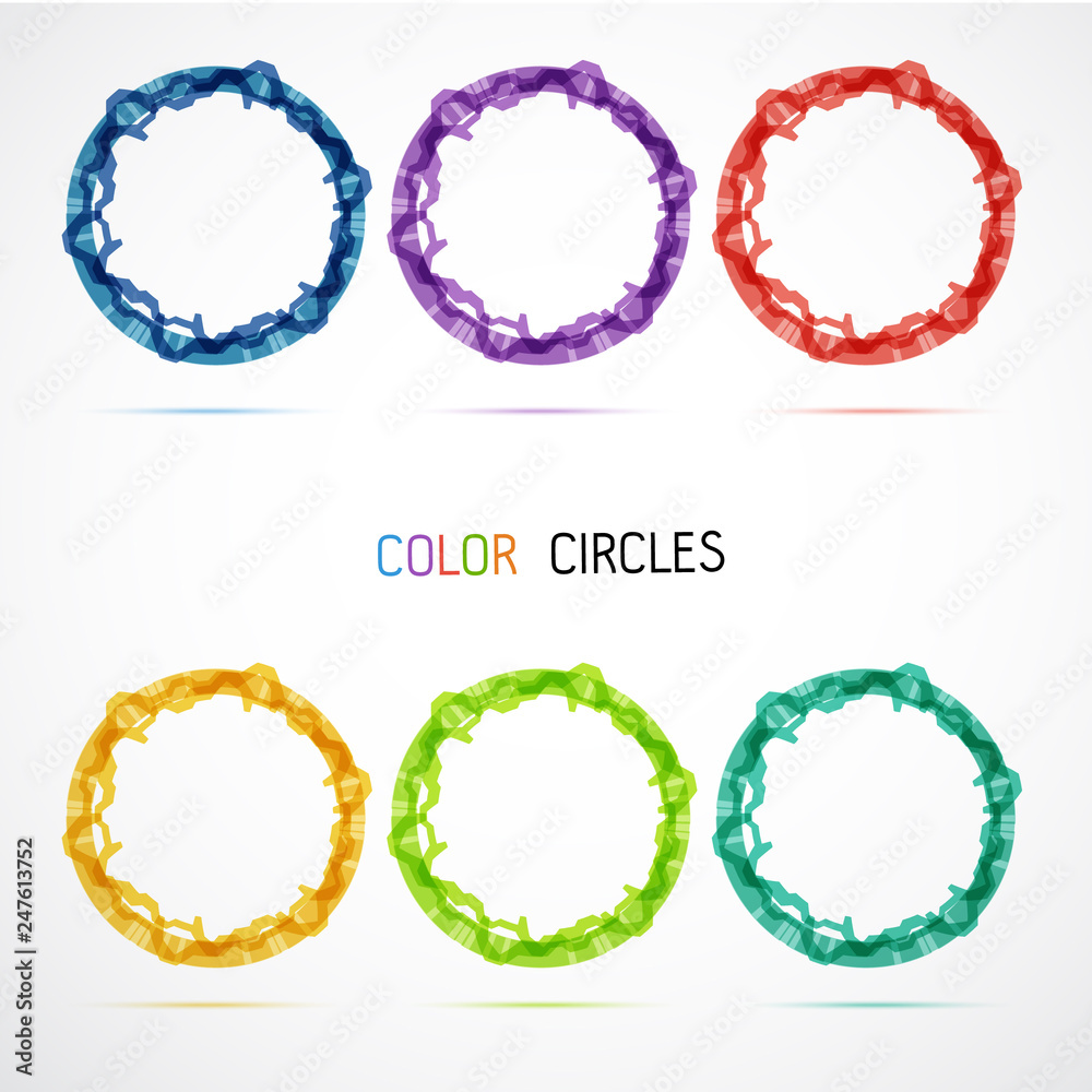 Circle set. Vector illustration. Business Abstract Circle icon. Corporate, Media, Technology styles vector logo design template. transparent Circle set. Vector illustration. Business Abstract Circle icon. Corporate, Media, Technology styles vector logo design template. transparent